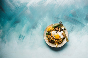 Keto & Paleo: What's All The Fuss About? Plate of Food with Egg. Photo by Brooke Lark on Unsplash