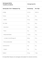 Waihi Bush Flax Seed Oil (Organic)