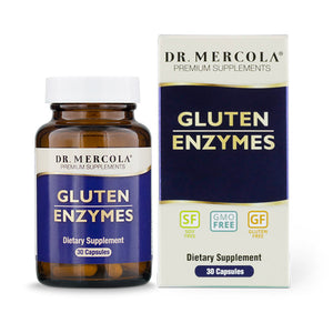 Dr Mercola's Gluten Enzymes help take away the guesswork from dining out and can help you enjoy your meal when you can’t be sure if it’s gluten free