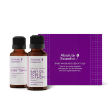 Absolute Essential Baby and Child: Massage Essentials (Organic) is a beautiful set of 2 blends that are completely pure and baby-safe.