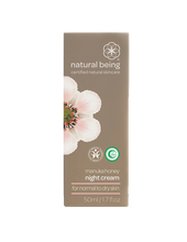 Natural Being Manuka Honey Night Cream - Normal to dry skin packaging