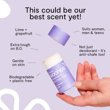 NEW! Woohoo Natural Deodorant - Pop Deodorant Stick