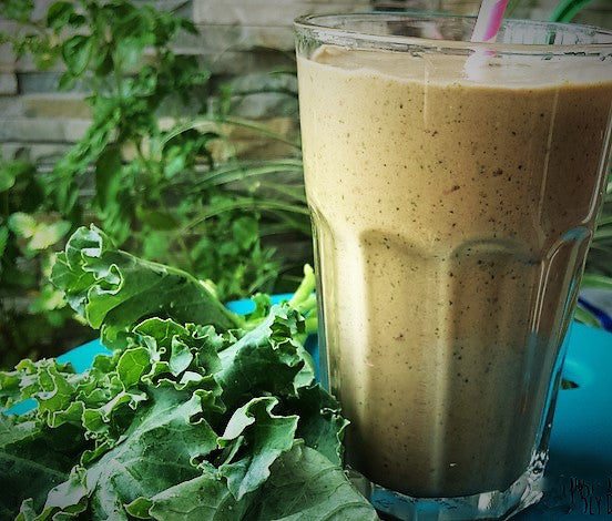 Kale (and chocolate!) smoothie recipe