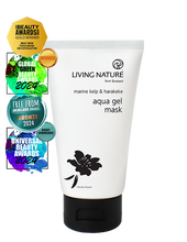 Deeply hydrating, plumping and replenishing, Living Nature Aqua Gel Mask works hard to enhance skin