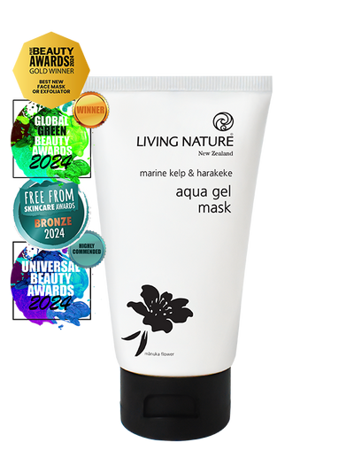 Deeply hydrating, plumping and replenishing, Living Nature Aqua Gel Mask works hard to enhance skin