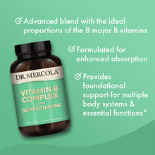 Dr Mercola Vitamin B Complex with Benfotiamine
