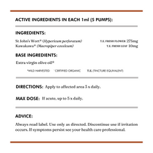 Wild Dispensary Golden Skin Oil Ingredients