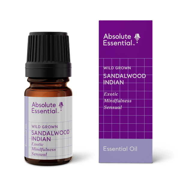 Absolute Essential Indian Sandalwood essential oil is a rare, exotic oil from India promotes heightened sensual awareness