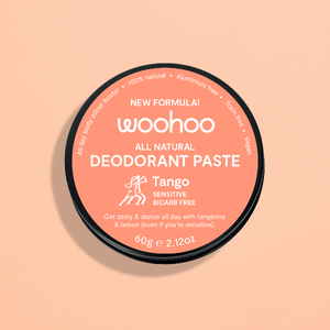 Woohoo! Natural Deodorant - Tango: Sensitive/ Bicarb Free Tin