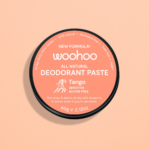 Woohoo! Natural Deodorant - Tango: Sensitive/ Bicarb Free Tin