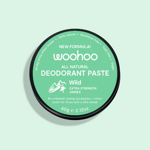 Woohoo! Natural Deodorant - Wild Extra Strength Tin