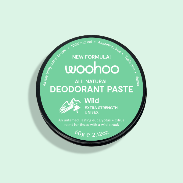 Woohoo! Natural Deodorant - Wild Extra Strength Tin