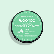 Woohoo! Natural Deodorant - Wild Extra Strength Tin