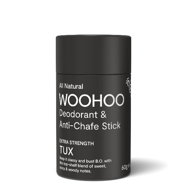 Woohoo! Natural Deodorant - Tux Extra Strength Stick