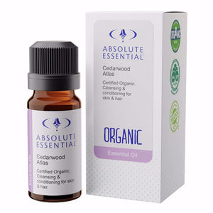 Absolute Essential Cedarwood Atlas Organic Essential Oil supports a relaxed state of mind and body.