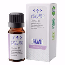 Absolute Essential Jasmine 3% Essential Oil, blended here with Jojoba for nourishing skin care, offers a subtle scent that naturally complements sensuality and intimacy.