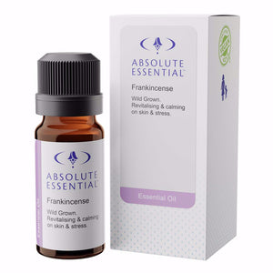 Absolute Essential Frankincense Essential Oil has relaxing, inspiring qualities that can be used to promote calm, lift the spirit and to encourage the release of unconscious stress. 10ml