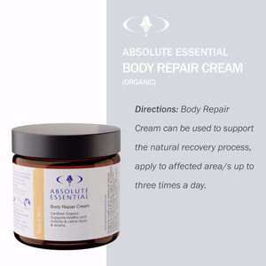 Absolute Essential Body Repair Cream (Organic) Soothing Joint and Muscle Inflammation