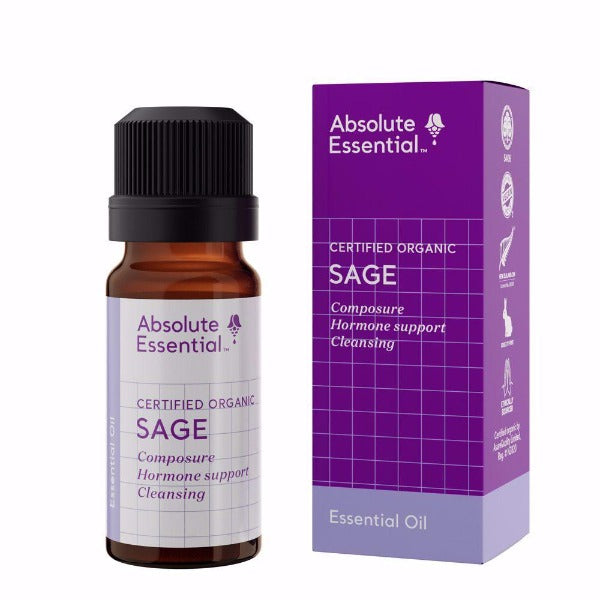 Absolute Essential Sage Essential Oil (Organic)
