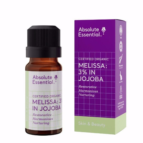 Absolute Essential Melissa True Pure Essential Oil or 3% (Organic)