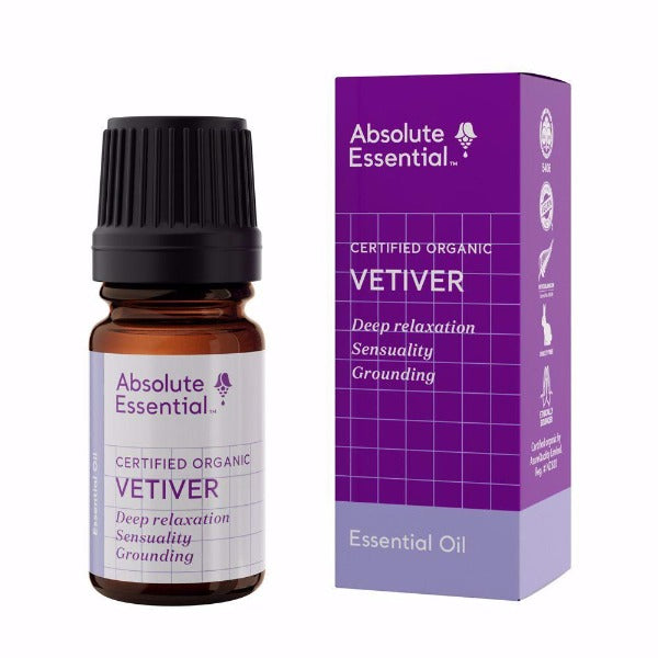Absolute Essential Vetiver Essential Oil (Organic)