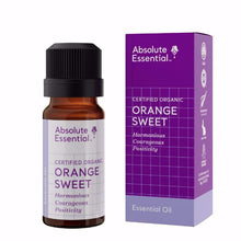 Absolute Essential Orange Sweet Essential Oil (Organic) 10ml