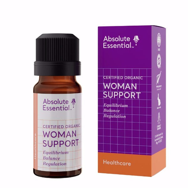 Absolute Essentials Woman Support Essential Oil Blend (Organic)