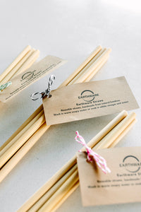 Earthware Natural Bamboo Straws