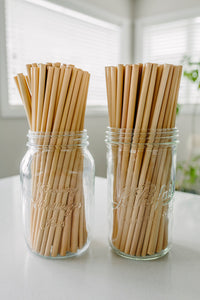 Earthware Natural Bamboo Straws