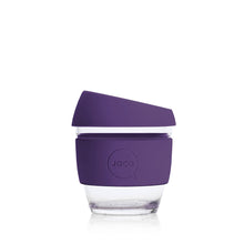 JOCO Glass & Silicone Cup 4oz in Violet