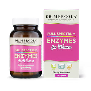 Mercola Full Spectrum Enzymes For Women 90 caps