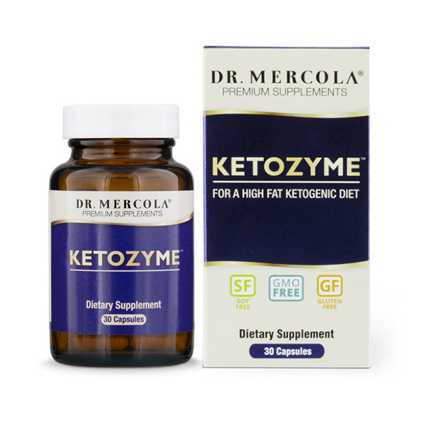 Dr Mercola Ketozyme - Enzymes for Ketogenic Diet