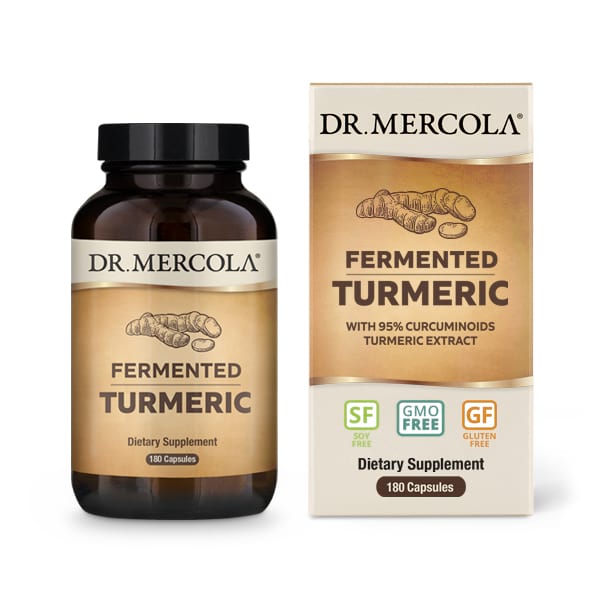 Dr Mercola's Organic Fermented Turmeric 90 Day - An outstanding source of antioxidants, turmeric is especially noted for its curcuminoid content.