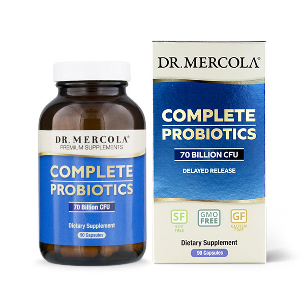 Dr Mercola Complete Probiotics (70 Billion CFU) 90 Capsules