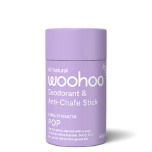 NEW! Woohoo Natural Deodorant - Pop Deodorant Stick