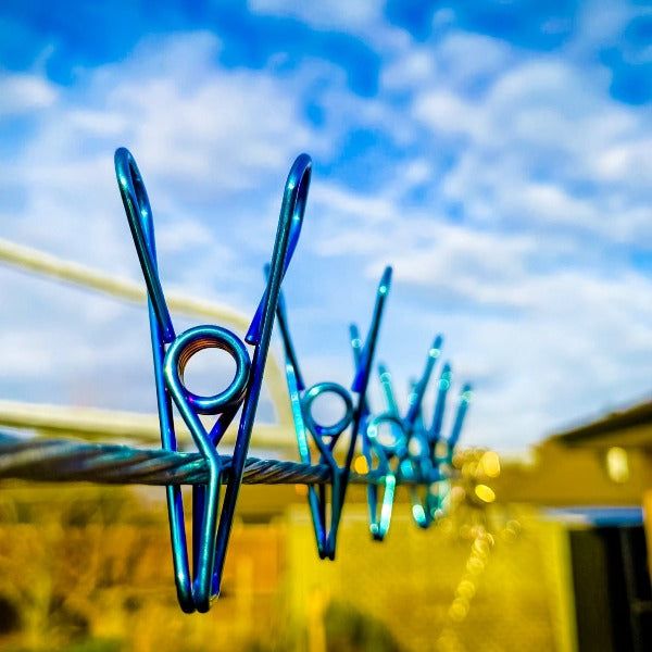 Bento Ninja Marine Grade Pegs in Ocean Blue