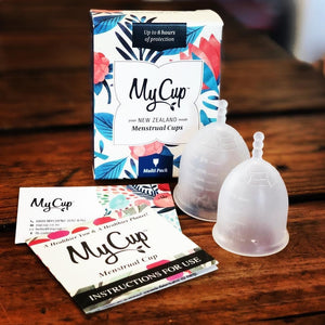 Set of 2 MyCup Menstrual Cups