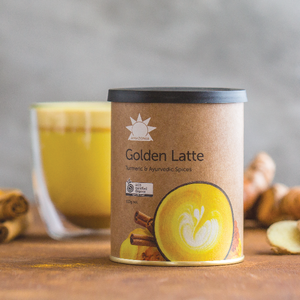 Amazonia Organic Golden Latte with Turmeric & Ayurvedic Spices is a delicious and warming brew. 