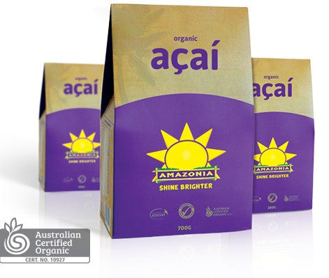 Amazonia Organic Freeze-Dried Acai is a completely natural whole superfood.