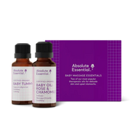 Absolute Essential Baby and Child: Massage Essentials (Organic) is a beautiful set of 2 blends that are completely pure and baby-safe.