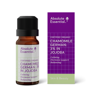 Absolute Essential Organic Chamomile German 3% Essential Oil has nutritional and healing qualities