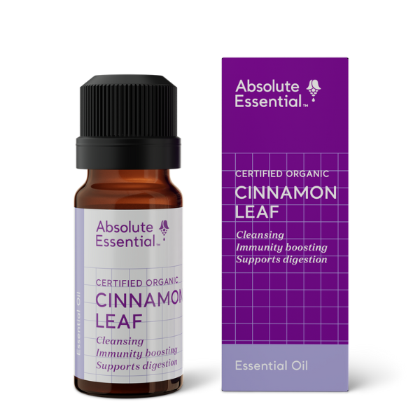 Absolute Essential Cinnamon Leaf Essential Oil 10ml (Organic)