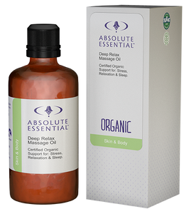 Absolute Essential Deep Relax Massage Oil  - Organic