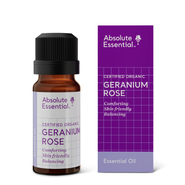 Absolute Essential Geranium Rose Essential Oil (Organic)