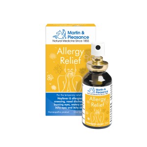 Martin & Pleasance Allergy Relief is a homeopathic formulation combined with Schuessler Tissue Salts traditionally used for the relief of symptoms associated with Hayfever and allergies.