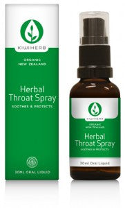 Kiwiherb Herbal Throat Spray (Organic)