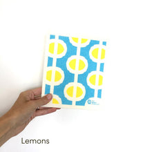 SPRUCE. A super star eco friendly dishcloth doing good things for the planet. In Lemons Design.