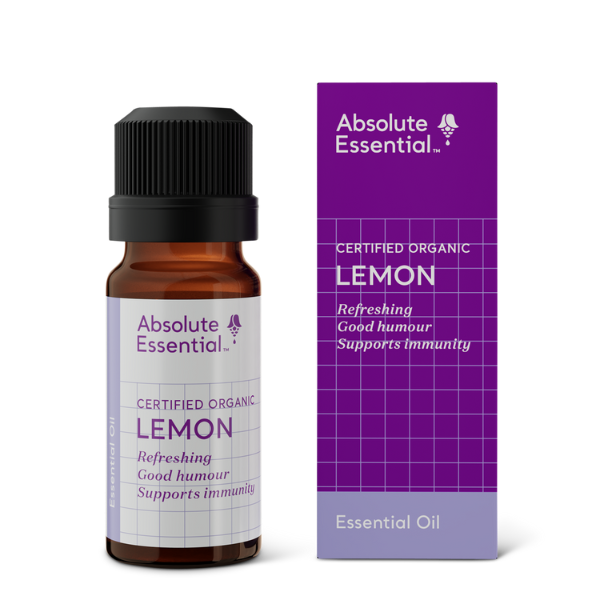 Absolute Essential Lemon Essential Oil (Organic) 10ml