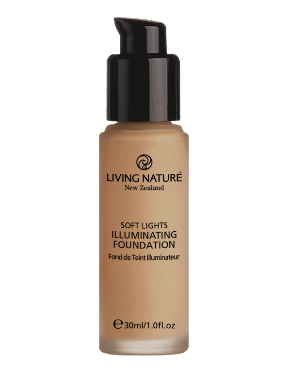 Living Nature illuminating foundation in day glow is a wonderful light & natural foundation with a gentle shimmer or pearlesence.