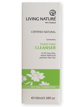 Living Nature Purifying Cleanser Packaging